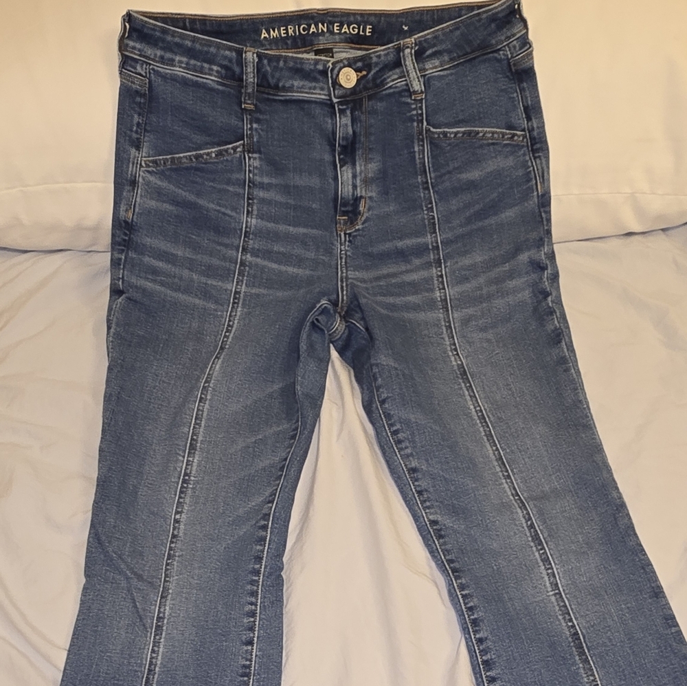 American Eagle Outfitters Medium Blue Boot Cut Jeans